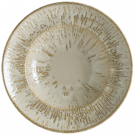 Bonna Premium Portelain - BONNA SNELL SAND Farfurie adanca paste, portelan, D27cm, 450ml, bej (S-SAN SNL GRM 27CK)