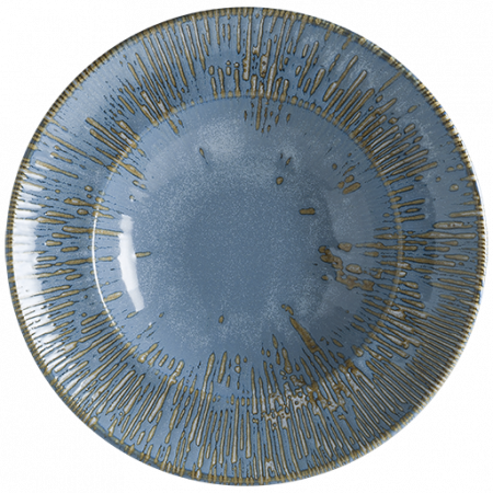 SNELL SKY - BONNA SNELL SKY Farfurie adanca paste, portelan, D27cm, 450ml, albastra (S-SKY SNL GRM 27CK)