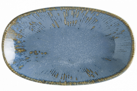 SNELL SKY - BONNA SNELL SKY Farfurie ovala portelan, 19x11cm, albastra (S-SKY SNL GRM 19OKY)