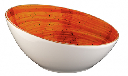 Bonna Premium Portelain - BONNA TERRACOTA Bol inclinat din portelan 8cm 60ml (ATC VNT 8KS)