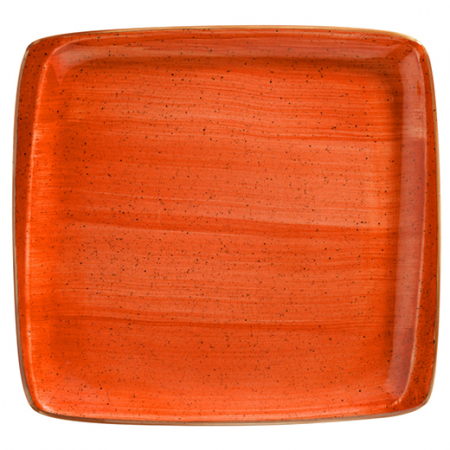 TERRACOTA Aura Collections - BONNA TERRACOTA Farfurie patrata din portelan 15x14cm (ATC MOV 19KR)