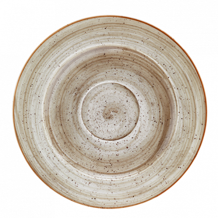 TERRAIN Aura Collections - BONNA TERRAIN Farfurie suport din portelan pentru ceasca 16cm 230ml (ATR RIT 01 CT)