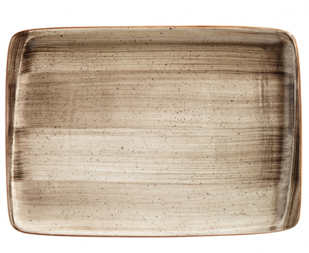 TERRAIN Aura Collections - BONNA TERRAIN Platou dreptunghiular din portelan 36x25cm (ATR MOV 41DT)