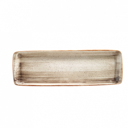 TERRAIN Aura Collections - BONNA TERRAIN Platou dreptunghiular din portelan 48x16cm (ATR MOV 49DT)
