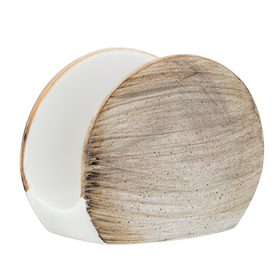 TERRAIN Aura Collections - BONNA TERRAIN Suport pentru servetele masa portelan 10cm (ATR VNT 01PC)