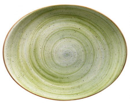 THERAPHY Aura Collections - BONNA THERAPHY Farfurie ovala din portelan 31x24cm (ATH MOV 31OV)