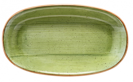 Bonna Premium Portelain - BONNA THERAPHY Farfurie ovala din portelan 34x19cm (ATH GRM 34OKY)
