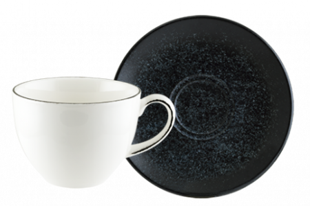 VESPER MATT Envisio Collections - BONNA VESPER MATT Set ceasca cu farfurioara pentru ceai 230ml (MT-VSP GRM 04CT / E104 RIT 01CF)