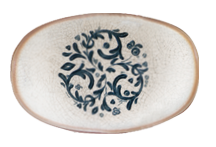 VIENTO Envisio Collections - BONNA VIENTO Farfurie ovala 19x11cm din portelan (S-MT-VIEGRM19OKY)
