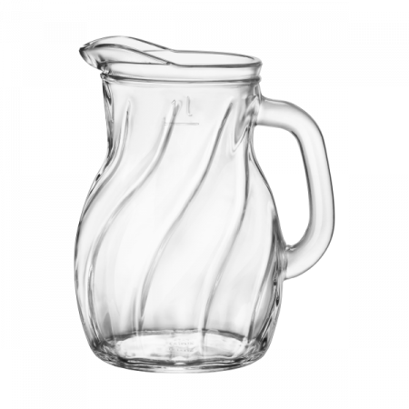 BISTROT TWIST - BORMIOLI BISTROT TWIST Carafa 1000ml, D14,7xH18,6cm, din sticla (1.46141)