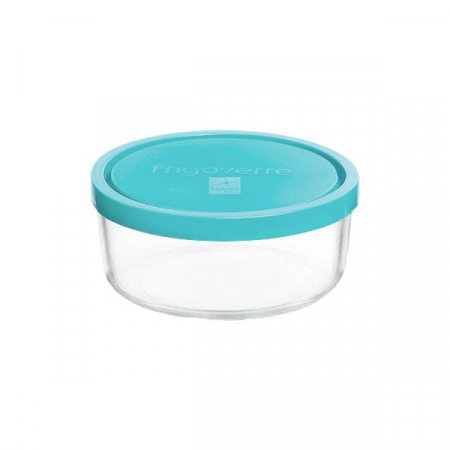 Bormioli Rocco - BORMIOLI FRIGOVERRE Caserola rotunda sticla cu capac 12xh5cm 450ml