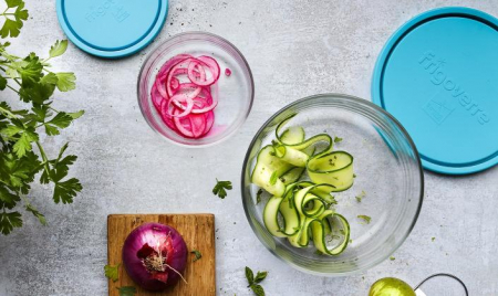 BORMIOLI FRIGOVERRE Caserola rotunda sticla cu capac 15xh6,5cm 900ml [3]