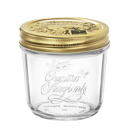 QUATTRO STAGIONI - BORMIOLI QUATTRO STAGIONI Borcan sticla cu capac 200ml (3.54757)