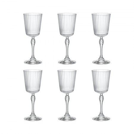 AMERICA - BORMIOLI ROCCO AMERICA '20S Set 6 pahare cocktail 250ml COCKTAIL GLASS