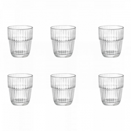 Articole sticlarie - BORMIOLI ROCCO BARSHINE Set 6 pahare, 210ml, D7,5xh8,4cm