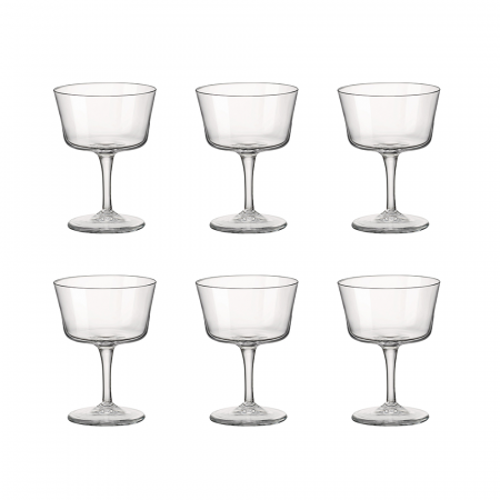 Articole sticlarie - BORMIOLI ROCCO BARTENDER Set 6 pahare cocktail FIZZ 220ml
