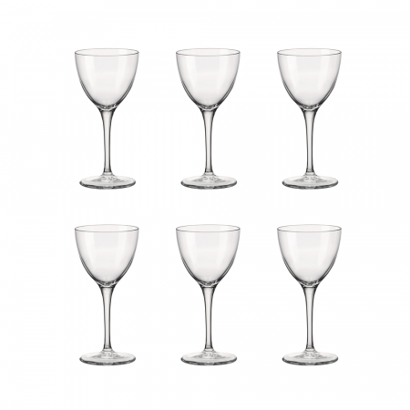 Articole sticlarie - BORMIOLI ROCCO BARTENDER Set 6 pahare cocktail NICK & NORA 155ml