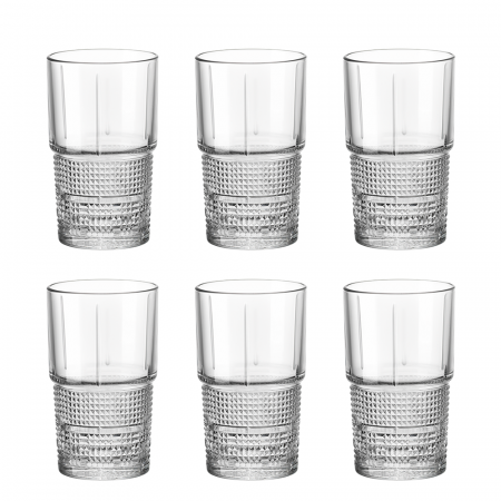 Bormioli Rocco - BORMIOLI ROCCO BARTENDER Set 6 pahare Highball 405ml