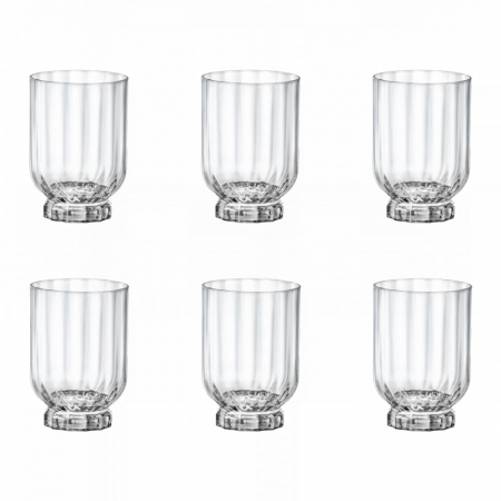 Articole sticlarie - BORMIOLI ROCCO FLORIAN Set 6 pahare D.O.F, 375ml, D7,8xh11,3cm