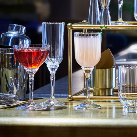 BORMIOLI ROCCO FLORIAN Set 6 pahare martini, sampanie, 240ml, D9,7xh16,4cm [1]