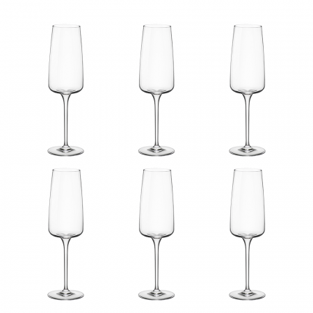 NEXO - BORMIOLI ROCCO NEXO Set 6 pahare sampanie 262ml