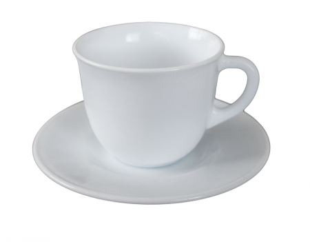 Produse - BORMIOLI TOLEDO Set serviciu cafea 12 piese opal, 6 cesti 100ml si 6 farfurioare