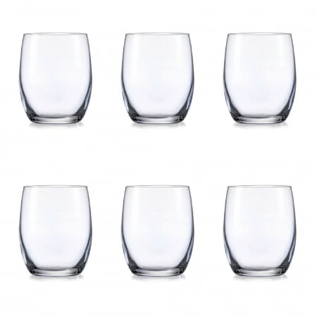 Articole sticlarie - CRYSTALEX CLUB Set 6 pahare whisky 300ml, D8,4xh9,7cm Bohemia Cristal