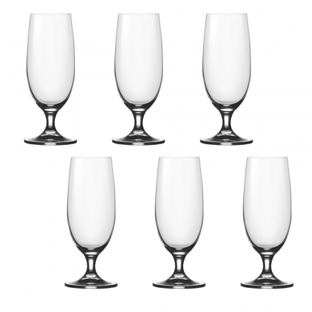 Articole sticlarie - CRYSTALEX FLAMENCO Set 6 pahare bere 360ml, Bohemia Cristal
