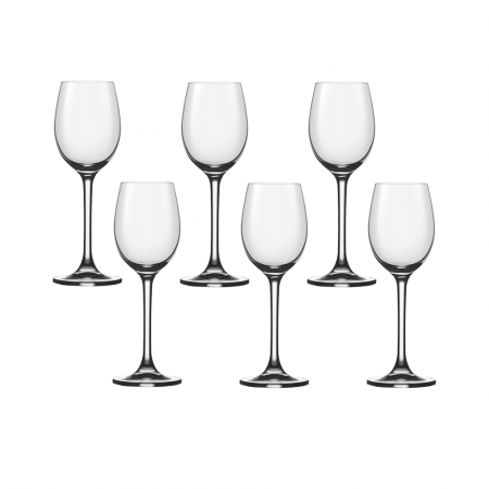 Articole sticlarie - CRYSTALEX FLAMENCO Set 6 pahare pentru vin alb 215ml, Bohemia Cristal