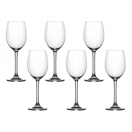 Articole sticlarie - CRYSTALEX FLAMENCO Set 6 pahare vin alb 305ml, Bohemia Cristal