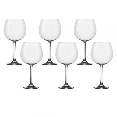 Articole sticlarie - CRYSTALEX FLAMENCO Set 6 pahare vin rosu 850ml, Bohemia Cristal