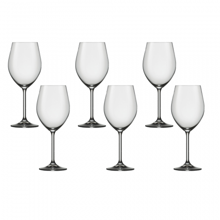 Articole sticlarie - CRYSTALEX HARMONY Set 6 pahare pentru vin 425ml, Bohemia Cristal