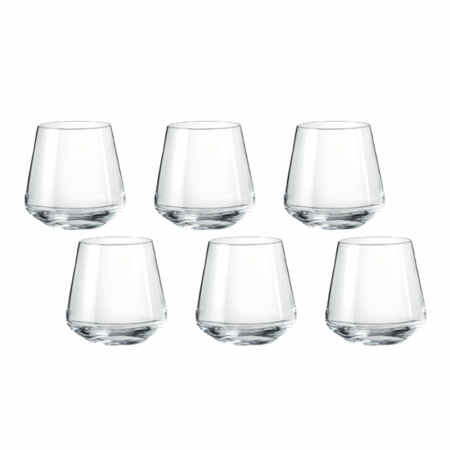 SIESTA - CRYSTALEX SIESTA Set 6 pahare pentru whisky 290ml, Bohemia Cristal