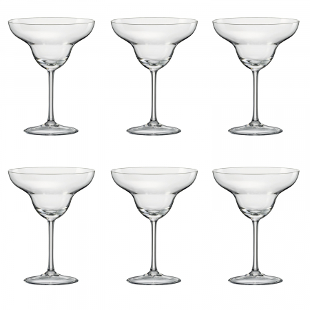 Articole sticlarie - CRYSTALEX SPECIALS Set 6 pahare Margarita, 260ml, sticla, Bohemia Crystal