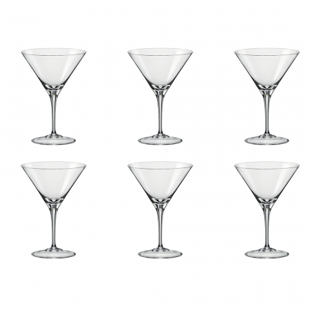 Articole sticlarie - CRYSTALEX SPECIALS Set 6 pahare Martini 350ml, Bohemia Cristal