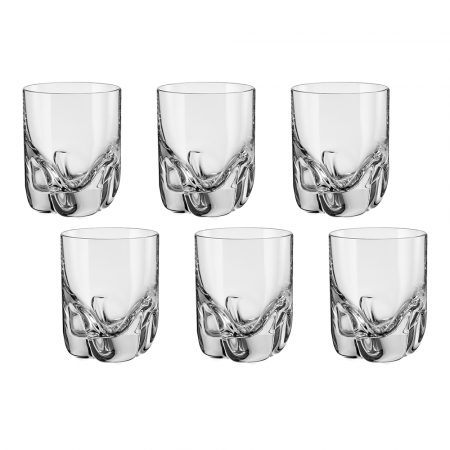 TRIO - CRYSTALEX TRIO Set 6 pahare shot 60ml, Bohemia Cristal