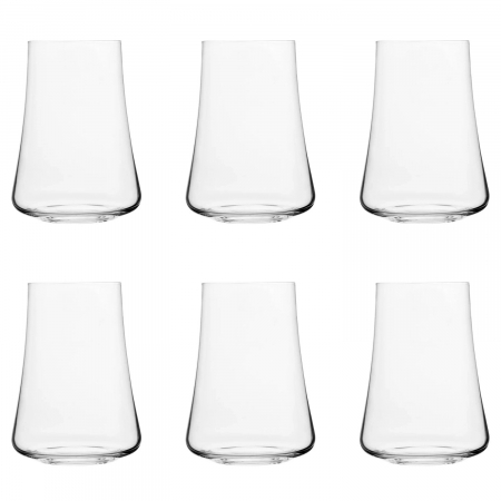 XTRA - CRYSTALEX XTRA Set 6 pahare bauturi racoritoare, 400ml, sticla, Bohemia Crystal