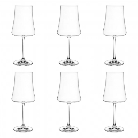 XTRA - CRYSTALEX XTRA Set 6 pahare vin rosu, 460ml, sticla, Bohemia Crystal