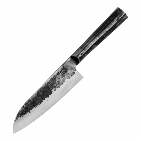 Produse - CULINARO AKIRA Cutit Santoku, 17,2cm, maner otel, forjat manual