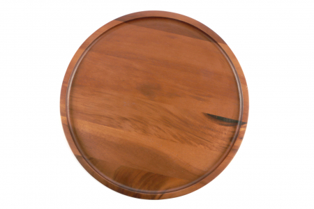 CULINARO ALAS Platou servire pizza, din lemn acacia, D32xh2cm, Table Theatre [1]