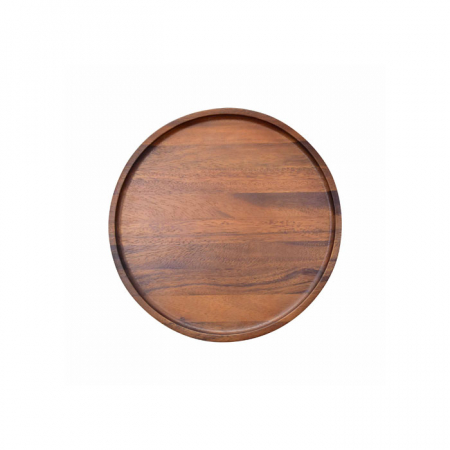 Platouri lemn - CULINARO ALAS Platou servire pizza, din lemn acacia, D32xh2cm, Table Theatre