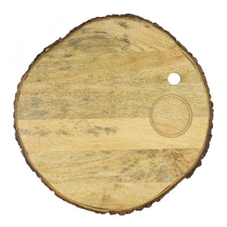 Platouri lemn - CULINARO ALAS Platou servire si prezentare, din lemn mango, D32xh2cm