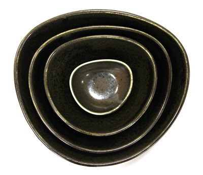CULINARO ANTIQUE-BLACK Bol din portelan 18cm (TR0004-7B) [1]