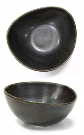 Antique-Black - CULINARO ANTIQUE-BLACK Bol din portelan 22cm (TR0004-8.5B)