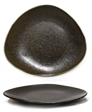Antique-Black - CULINARO ANTIQUE-BLACK Farfurie din portelan 21cm (TR0002-8B)