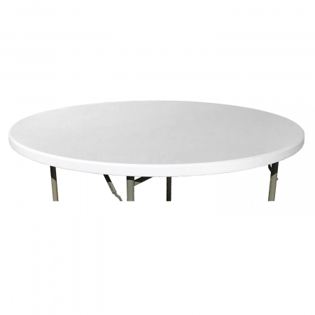 Mobilier catering - CULINARO Capac elastic alb pentru masa rotunda catering 152xh74cm