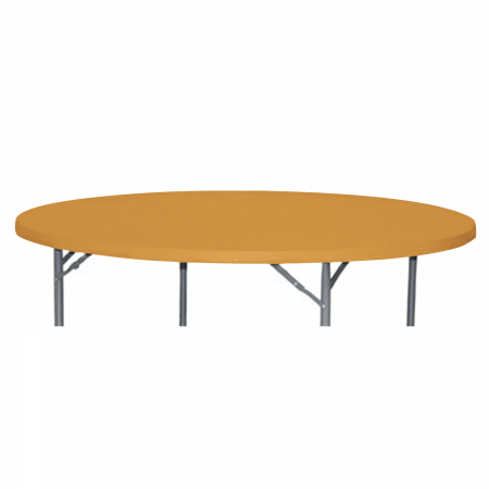Mobilier catering - CULINARO Capac elastic auriu pentru masa rotunda catering 180xh74cm