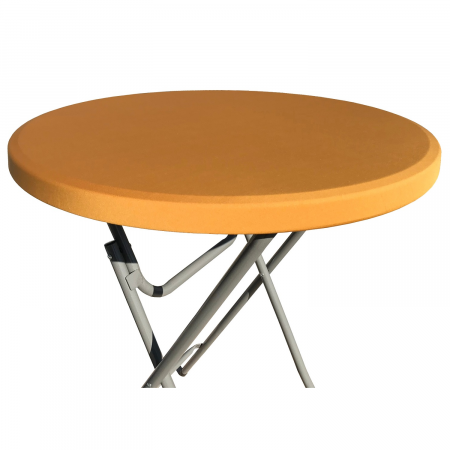 Mobilier catering - CULINARO Capac elastic gold pentru masa cocktail 80xh110cm