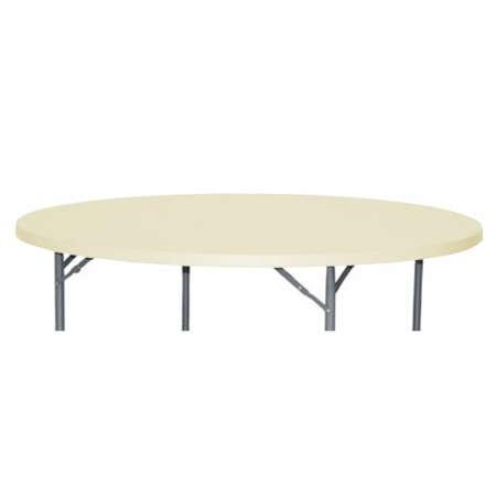 Mobilier catering - CULINARO Capac elastic ivory pentru masa rotunda catering 180xh74cm