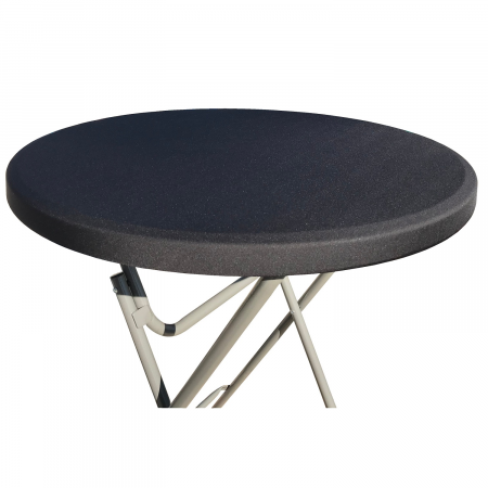 Mobilier catering - CULINARO Capac elastic negru pentru masa cocktail 80xh110cm